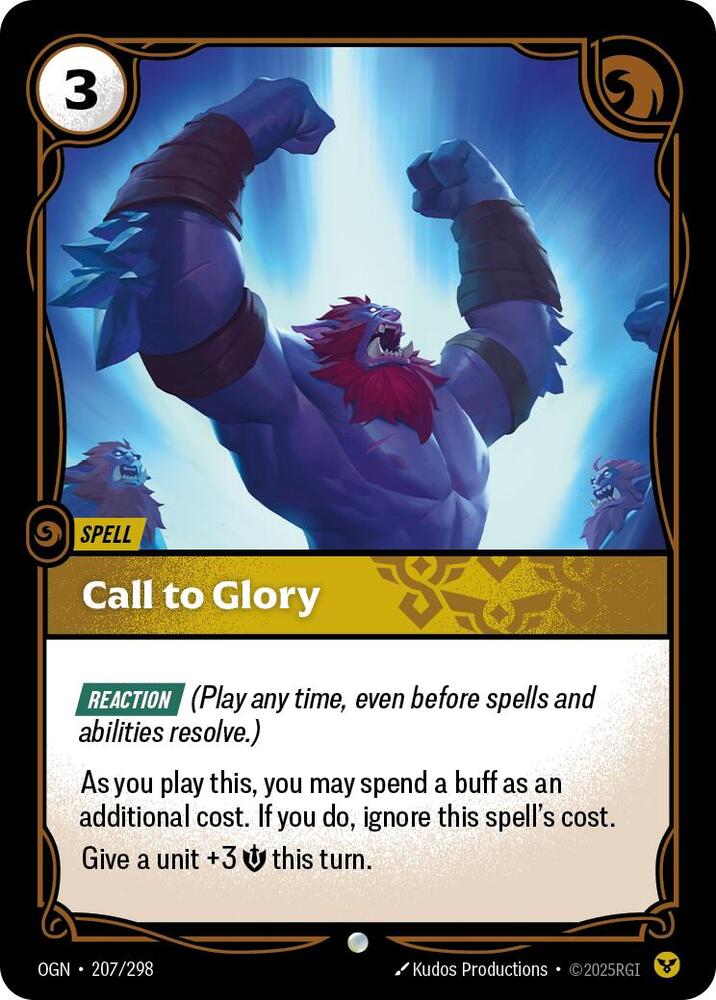 Call to Glory (Origins)  - Foil