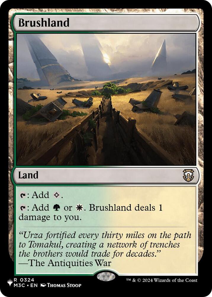 Brushland M3C (The List Reprints) 