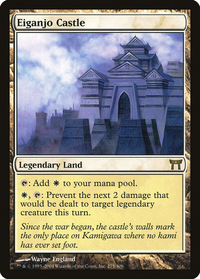Eiganjo Castle 275/306 (Champions of Kamigawa) 