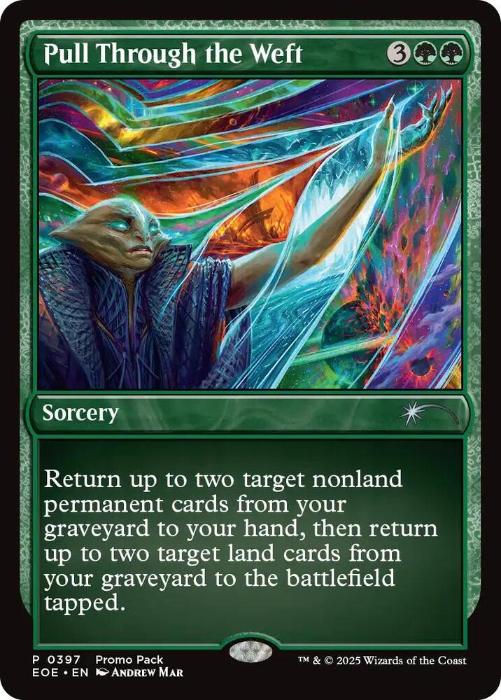 Pull Through the Weft 397 (Promo Pack: Edge of Eternities) 