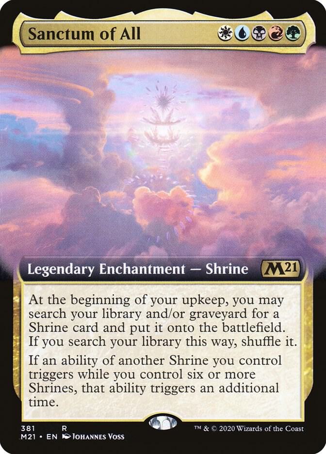 Sanctum of All Extended Art (Core Set 2021) 