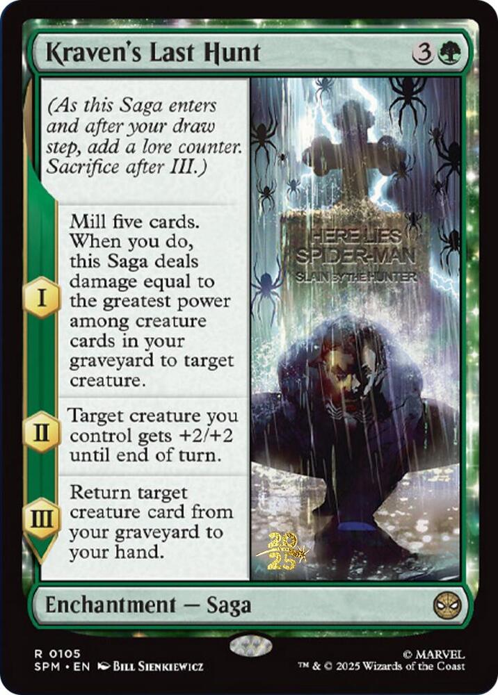 Kravens Last Hunt (Prerelease Cards)  - Foil