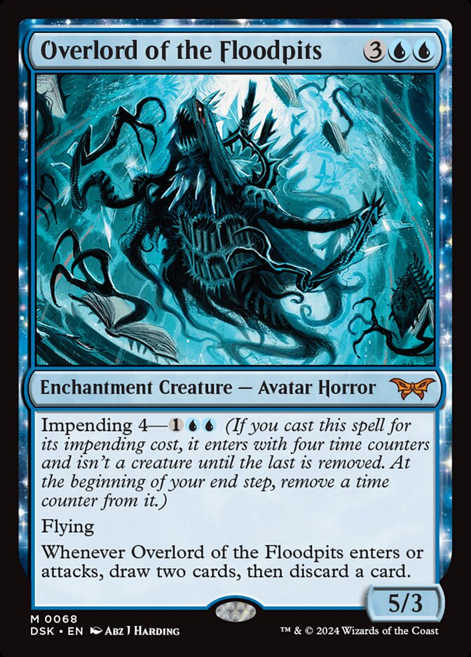 Overlord of the Floodpits (Duskmourn: House of Horror)  - Foil
