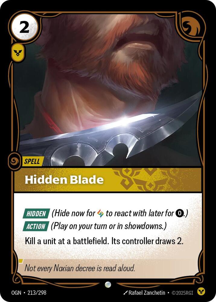 Hidden Blade (Origins)  - Foil