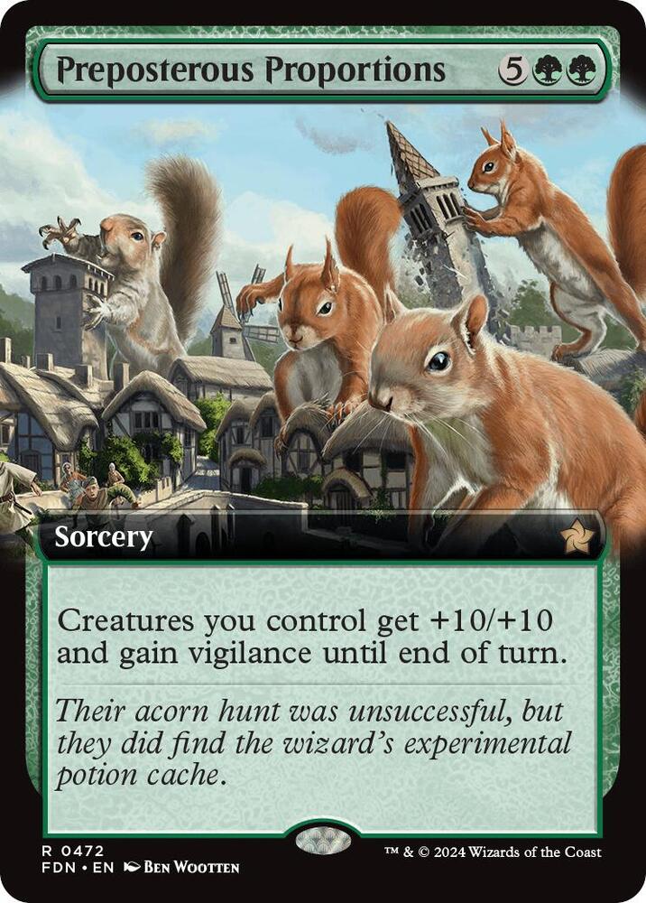 Preposterous Proportions 472/291 (Foundations)  - Extended Art