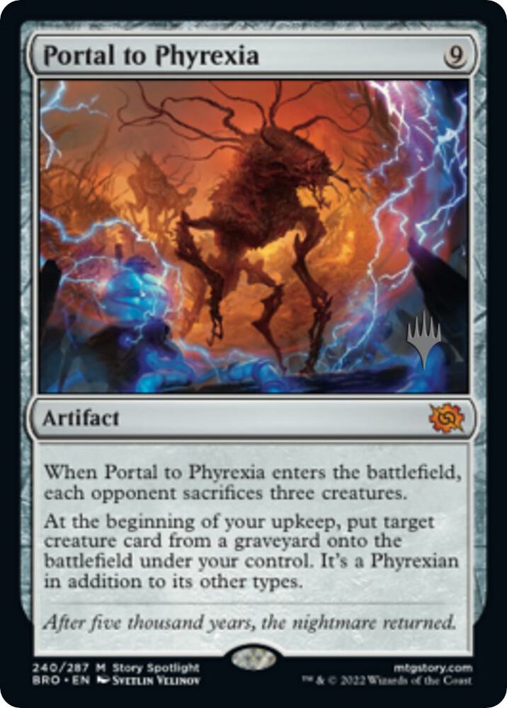 Portal to Phyrexia (Promo Pack: The Brothers' War) 