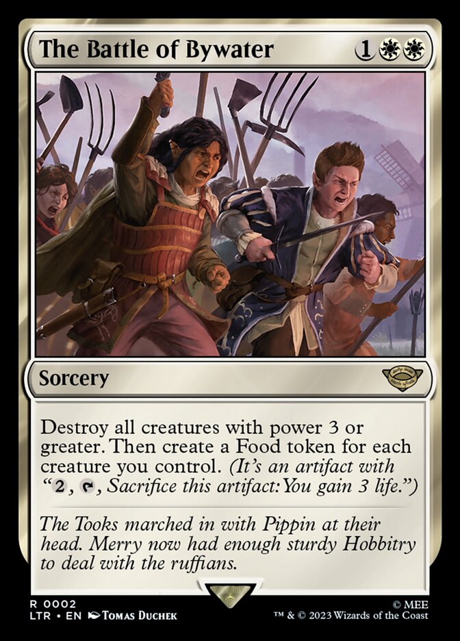 The Battle of Bywater (Universes Beyond: The Lord of the Rings: Tales of Middle-earth)  - Foil