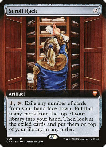 Scroll Rack Extended Art (Commander Legends) 