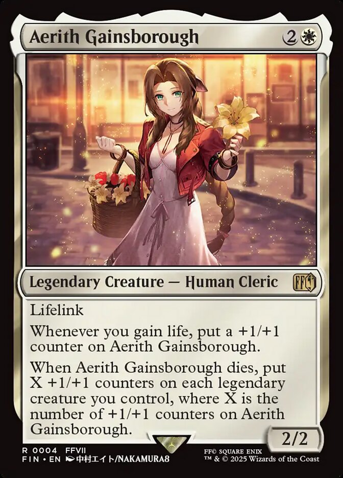 Aerith Gainsborough (FINAL FANTASY)  - Foil