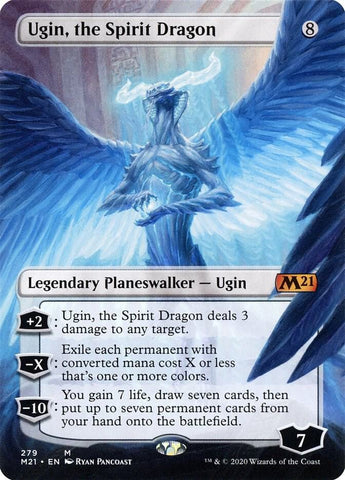 Ugin the Spirit Dragon Borderless (Core Set 2021) 