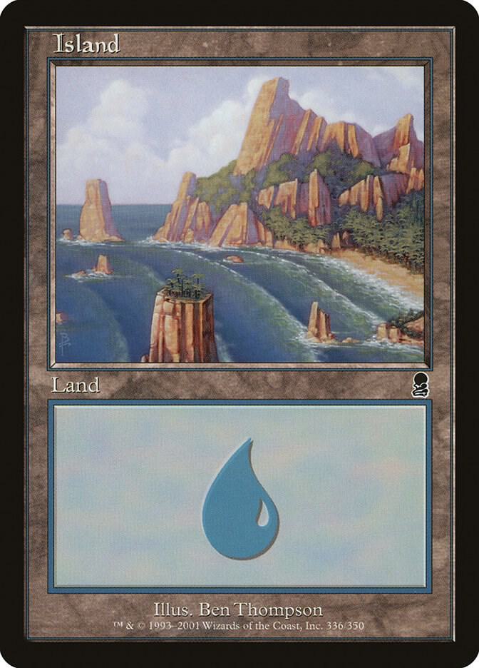 Island 336 (Odyssey)  - Foil