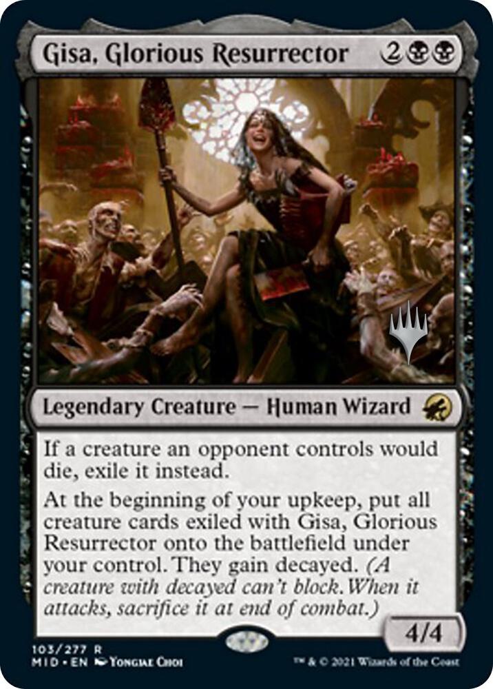 Gisa Glorious Resurrector 103 (Promo Pack: Innistrad: Midnight Hunt) 
