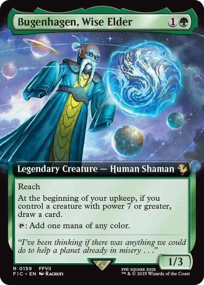 Bugenhagen Wise Elder Extended Art (Commander: FINAL FANTASY) 