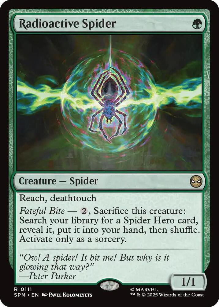 Radioactive Spider (Marvel's Spider-Man)  - Foil