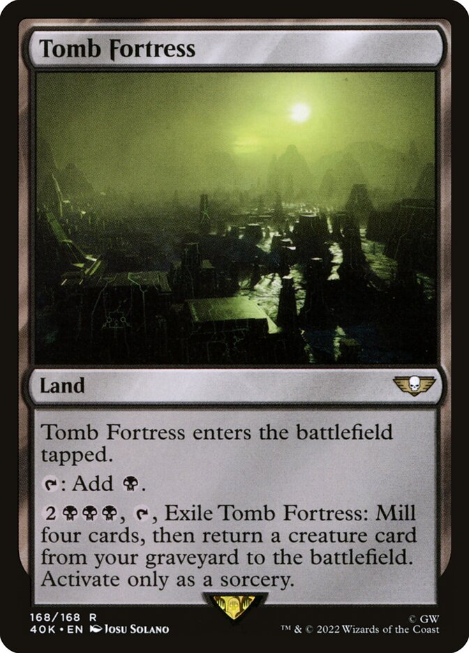 Tomb Fortress 168/617 (Universes Beyond: Warhammer 40,000) 