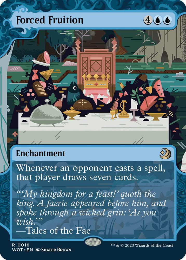 Forced Fruition (Wilds of Eldraine: Enchanting Tales) 