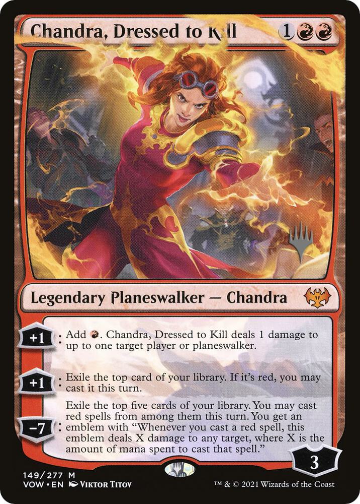Chandra Dressed to Kill 149 (Promo Pack: Dominaria United) 