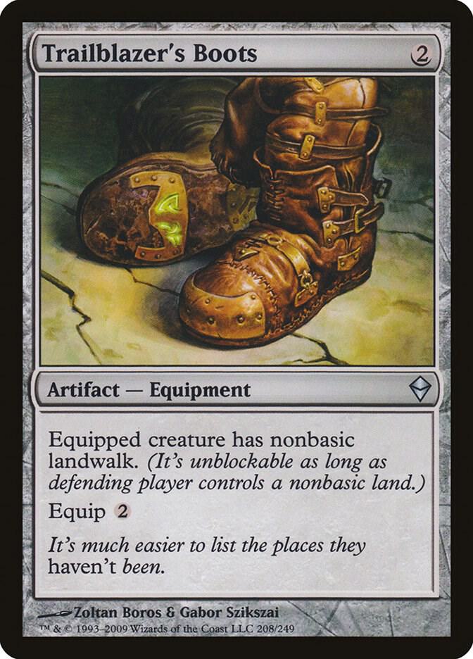Trailblazer's Boots 208 (Zendikar) 