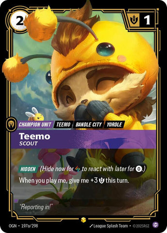 Teemo Scout Alternate Art (Origins)  - Foil