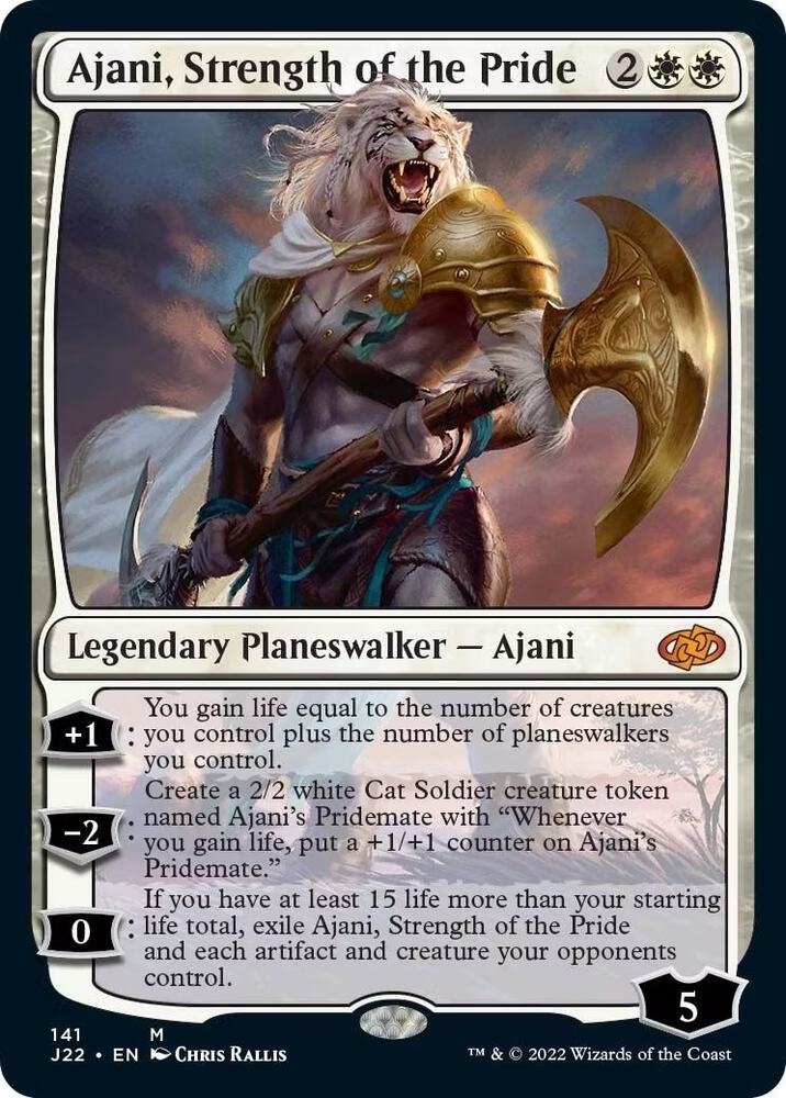 Ajani Strength of the Pride (Jumpstart 2022) 