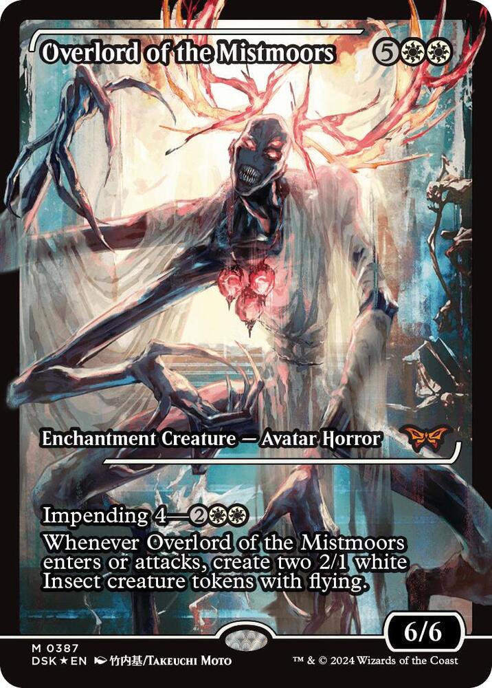 Overlord of the Mistmoors Showcase (Duskmourn: House of Horror)  - Foil