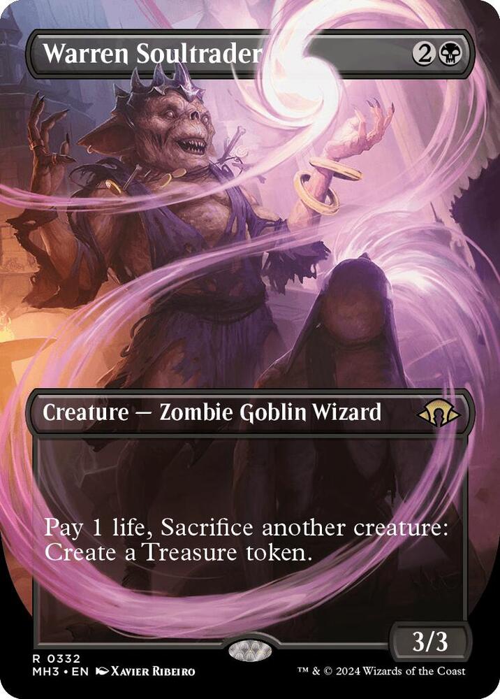 Warren Soultrader Borderless (Modern Horizons 3)  - Foil