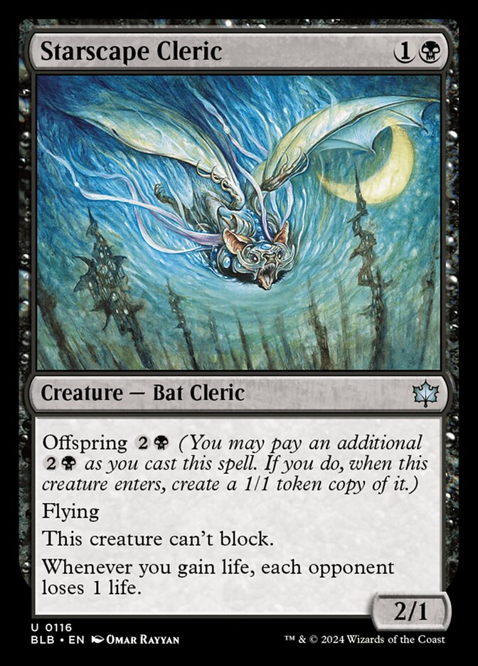 Starscape Cleric 116 (Bloomburrow) 
