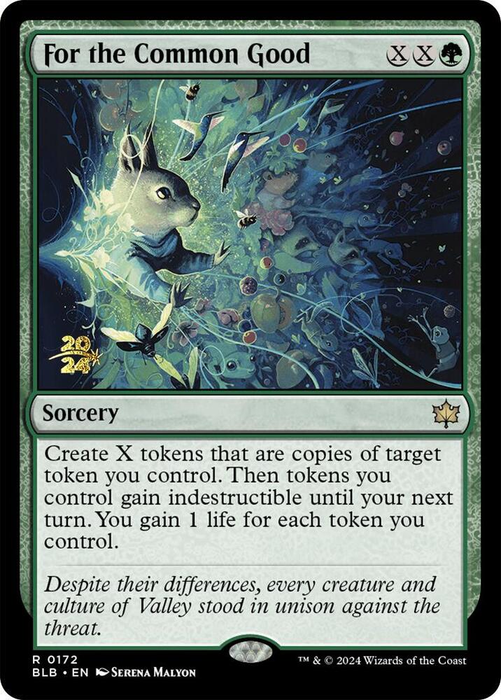 For the Common Good (Prerelease Cards)  - Foil