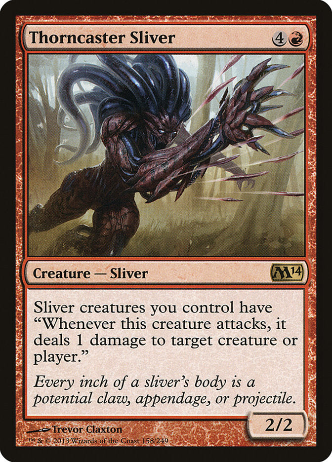 Thorncaster Sliver (Magic 2014 (M14)) 