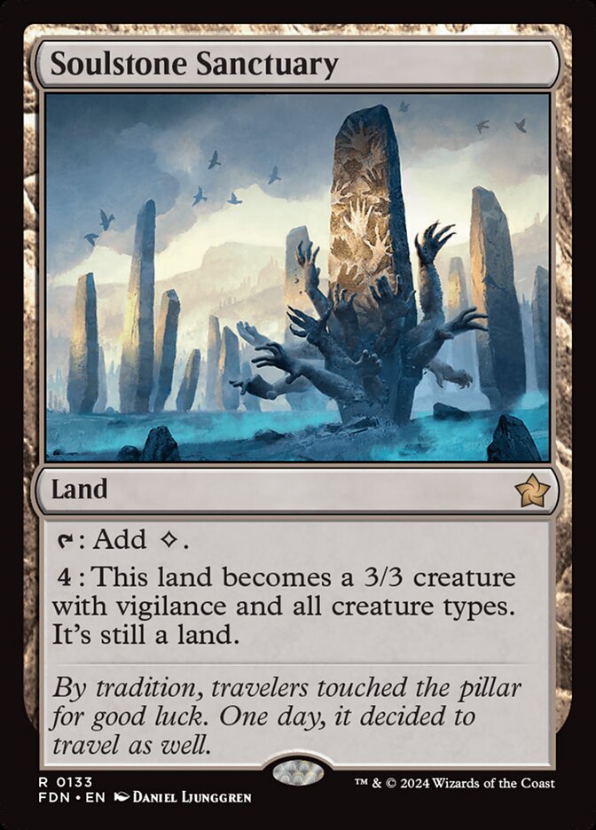 Soulstone Sanctuary (Foundations)  - Foil