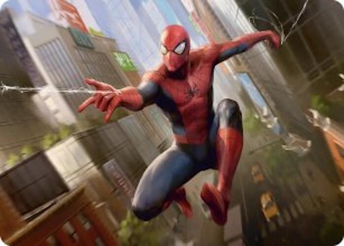 Amazing Spider Man Art Card 24 54 24 (Art Series: Marvel's Spider-Man) 