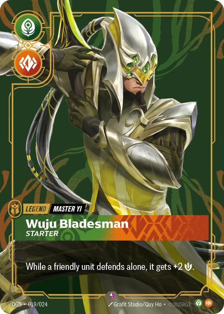Master Yi - Wuju Bladesman 019/024 (Origins: Proving Grounds) 
