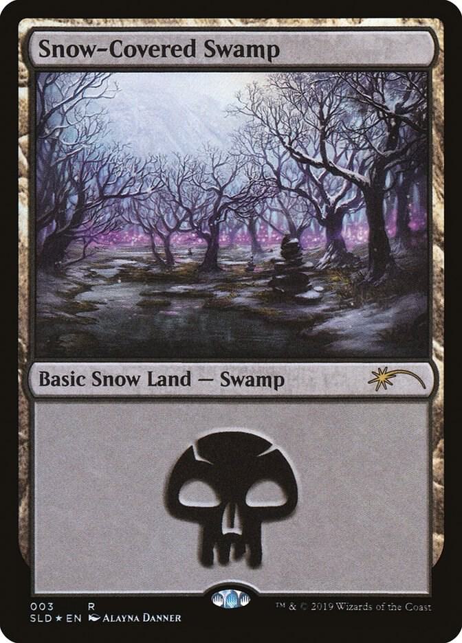 Snow Covered Swamp 3 (Secret Lair Drop Series)  - Foil
