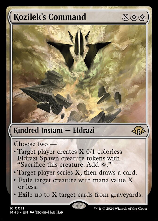 Kozilek's Command (Modern Horizons 3) 