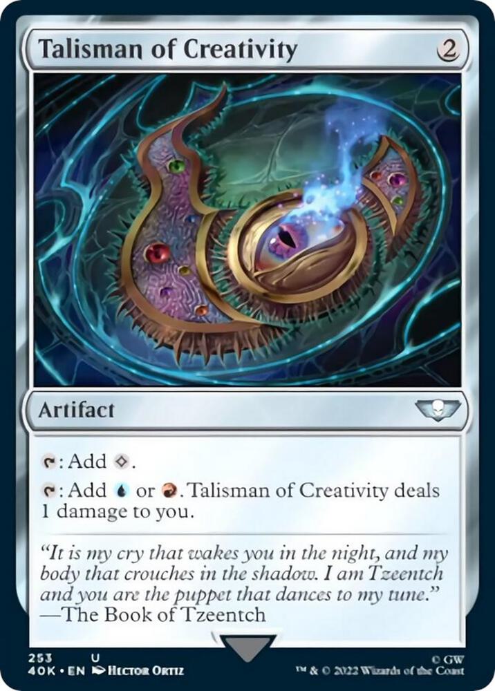 Talisman of Creativity 253/617 (Universes Beyond: Warhammer 40,000) 