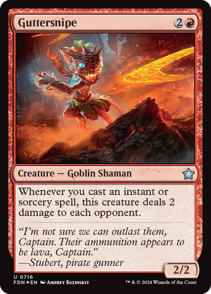 Guttersnipe 716/291 (Foundations)  - Foil