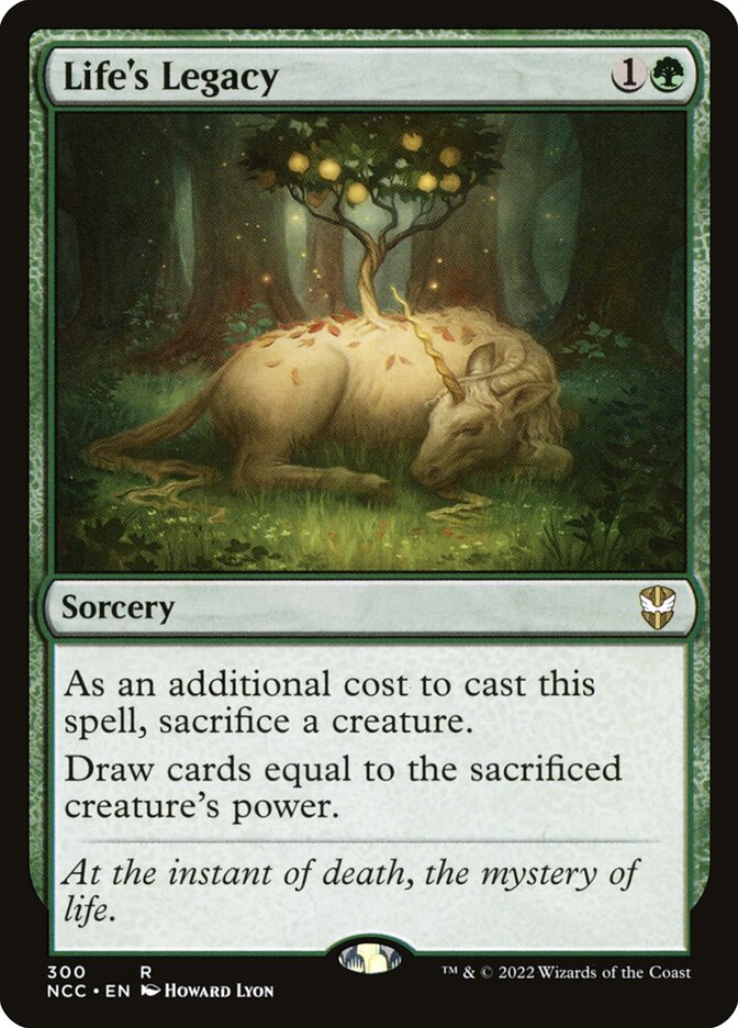 Life's Legacy (Commander: Streets of New Capenna) 