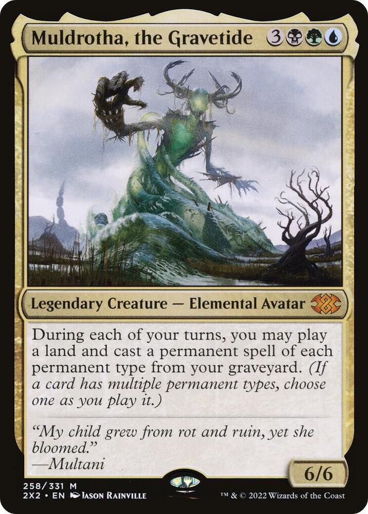 Muldrotha the Gravetide 258/331 (Double Masters 2022) 