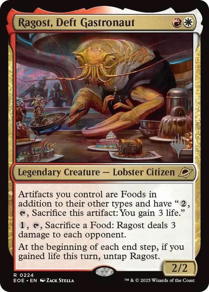 Ragost Deft Gastronaut (Promo Pack: Edge of Eternities)  - Foil