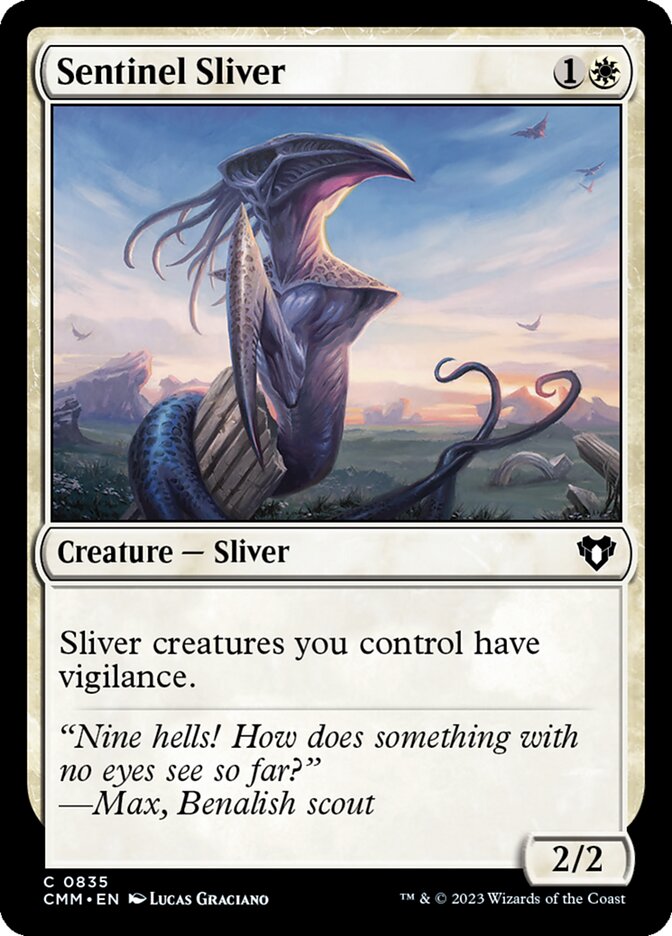 Sentinel Sliver 835 (Commander Masters) 