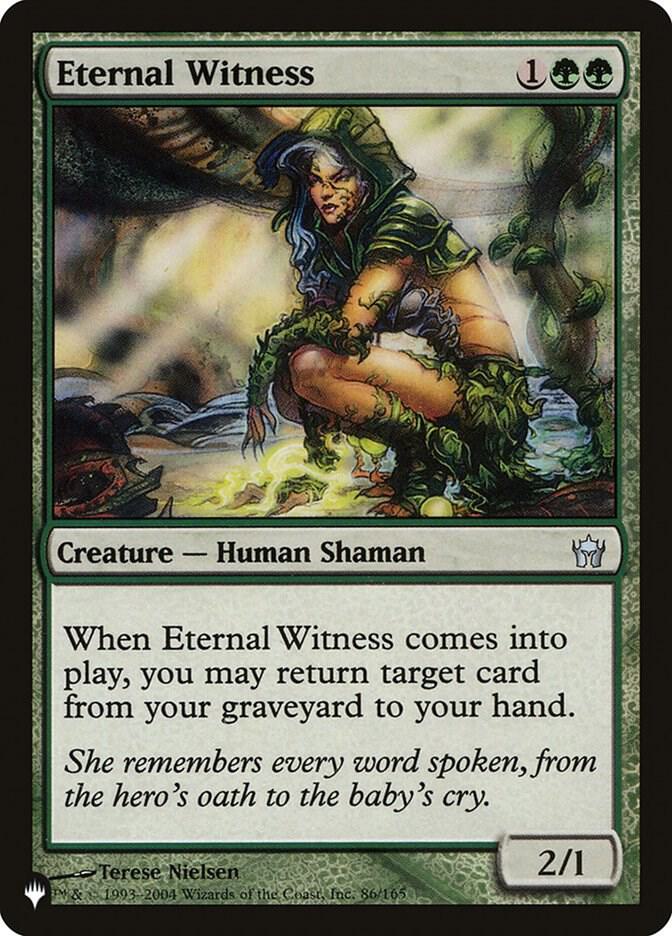 Eternal Witness 5DN (The List Reprints) 