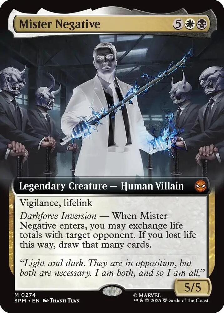 Mister Negative Extended Art (Marvel's Spider-Man)  - Foil