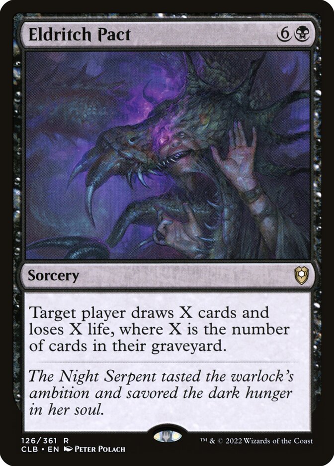 Eldritch Pact 126/361 (Commander Legends: Battle for Baldur's Gate) 