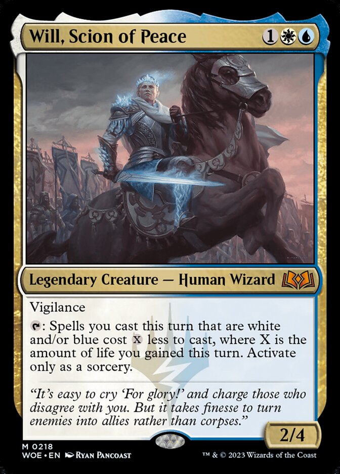Will, Scion of Peace 218 (Wilds of Eldraine) 