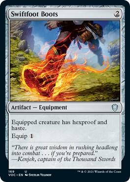 Swiftfoot Boots (Commander: Innistrad: Crimson Vow) 