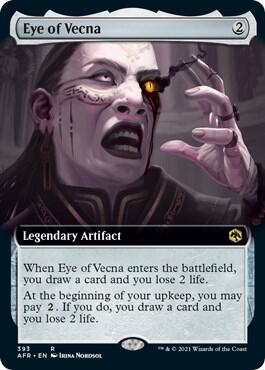 Eye of Vecna Extended Art (Adventures in the Forgotten Realms)  - Foil