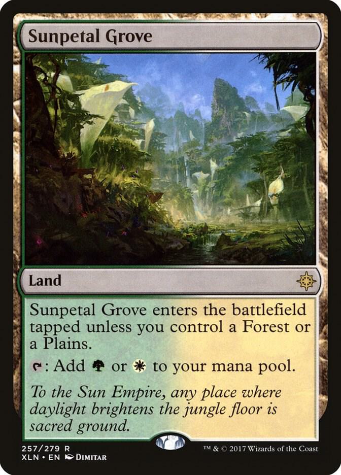 Sunpetal Grove 257/279 (Ixalan) 