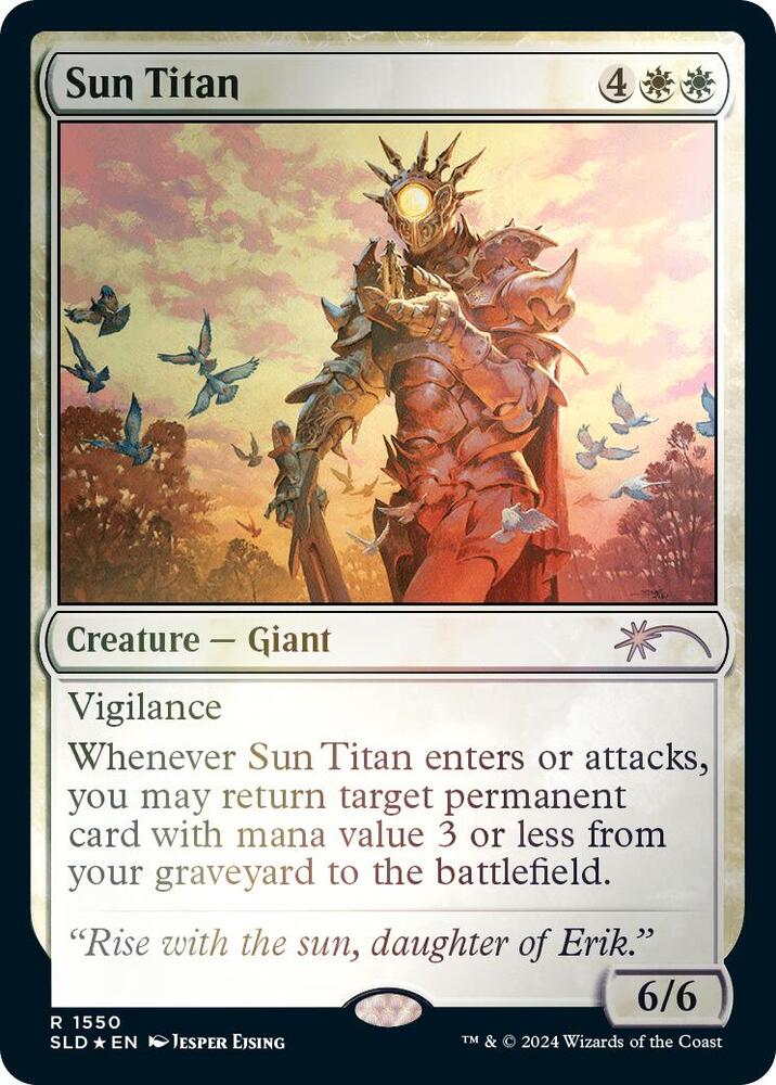 Sun Titan Rainbow Foil (Secret Lair Drop Series)  - Foil