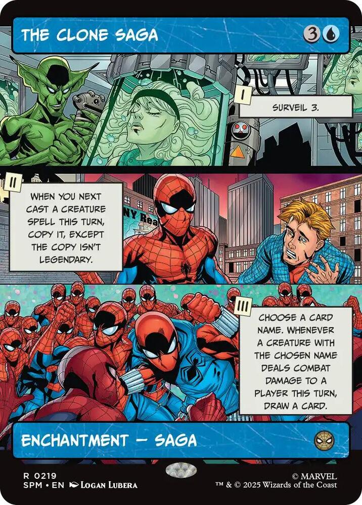 The Clone Saga Borderless (Marvel's Spider-Man)  - Foil