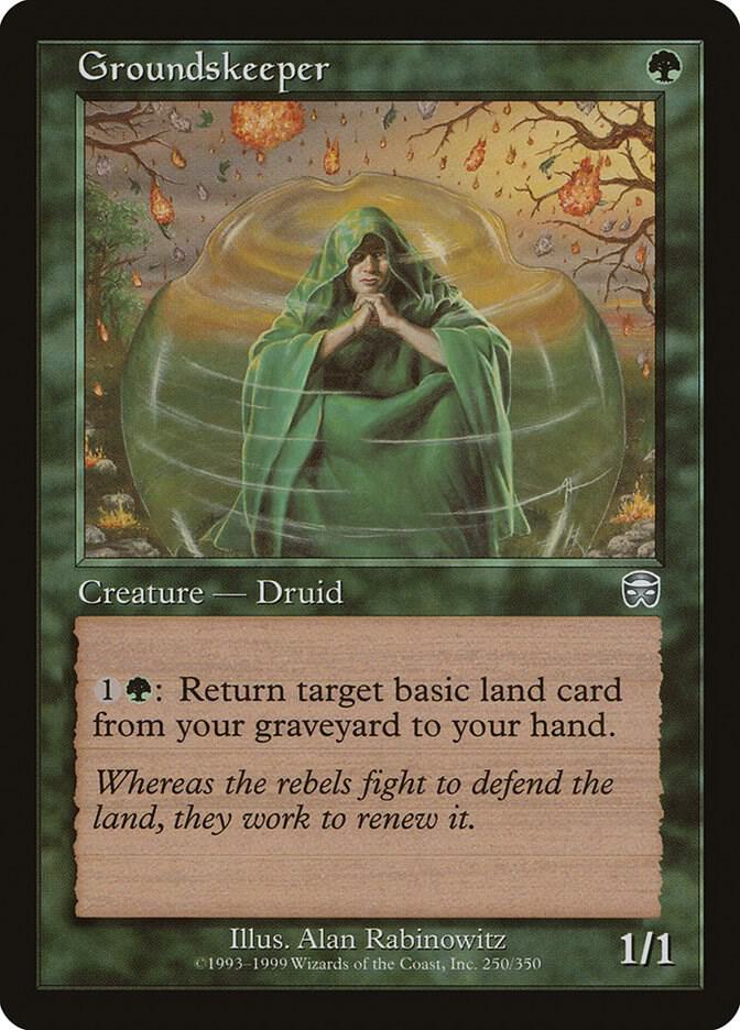 Groundskeeper 250/350 (Mercadian Masques) 
